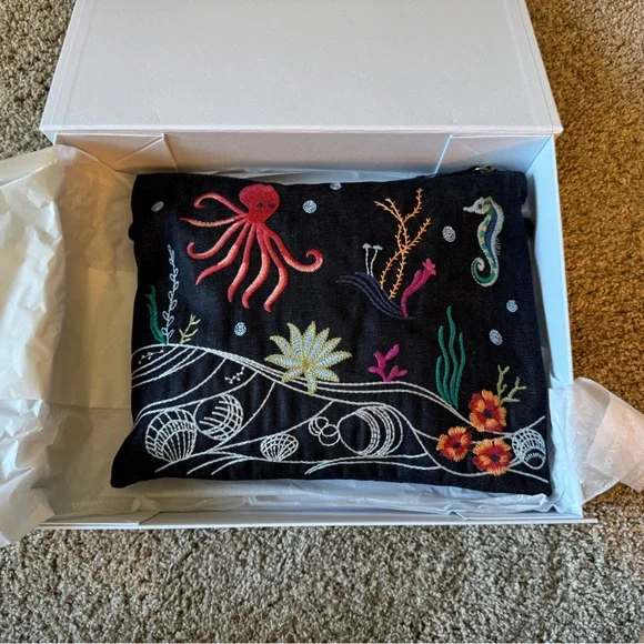 Johnny Was Stiched Marine Life purse - Picture 1 of 7